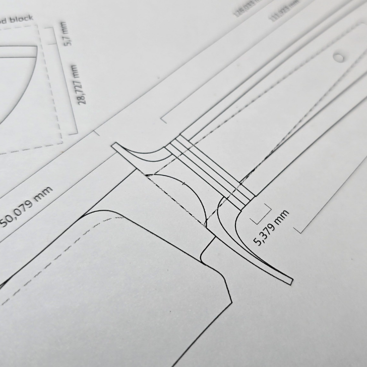 Knife Design Blueprints