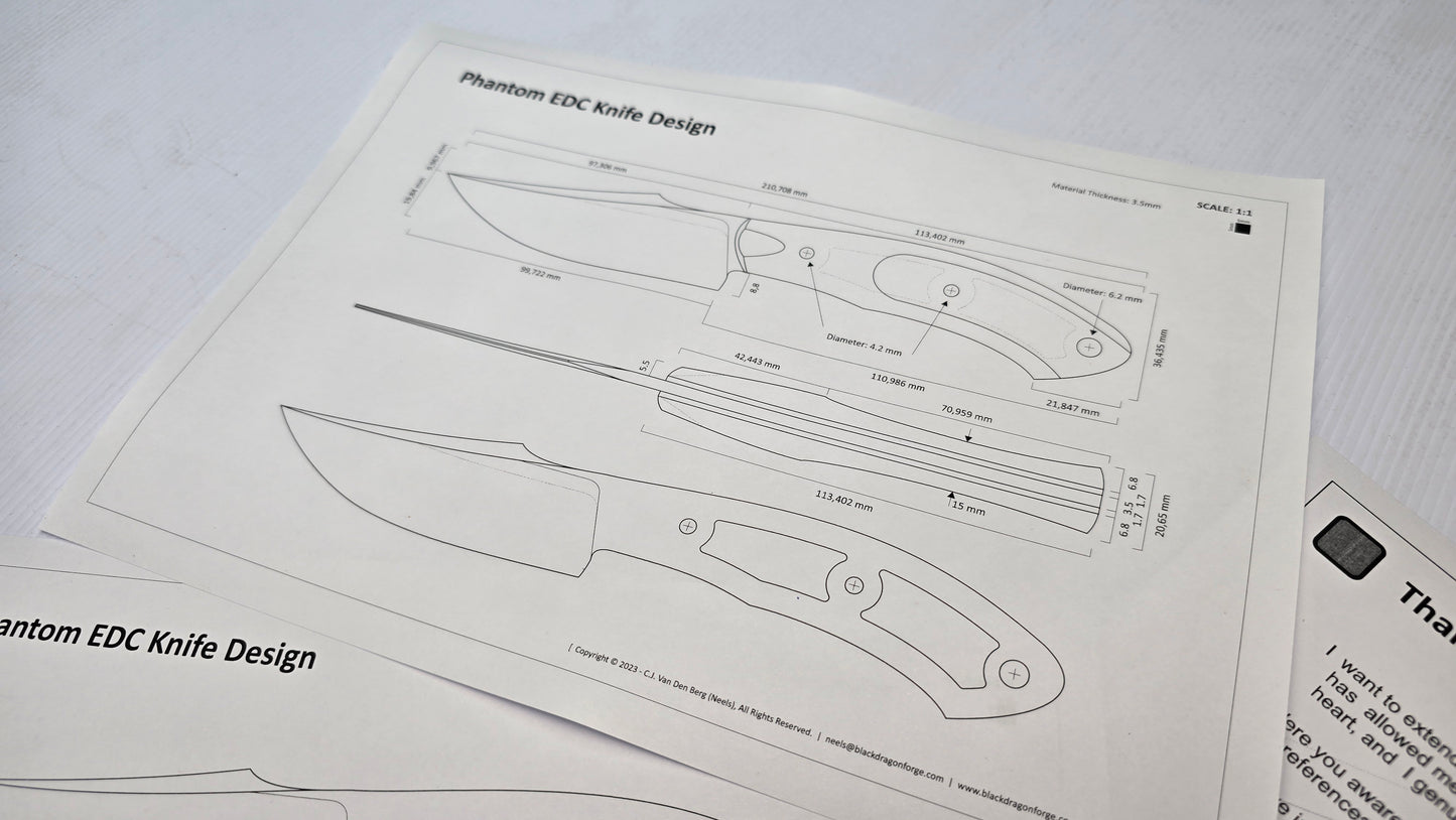 Phantom EDC Knife Design