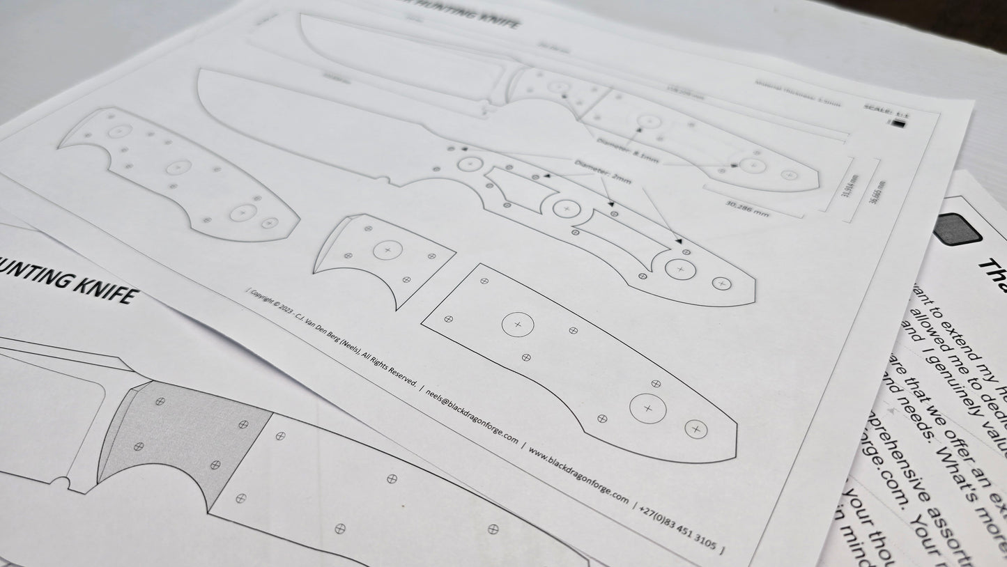 Navigator Hunting Knife Design