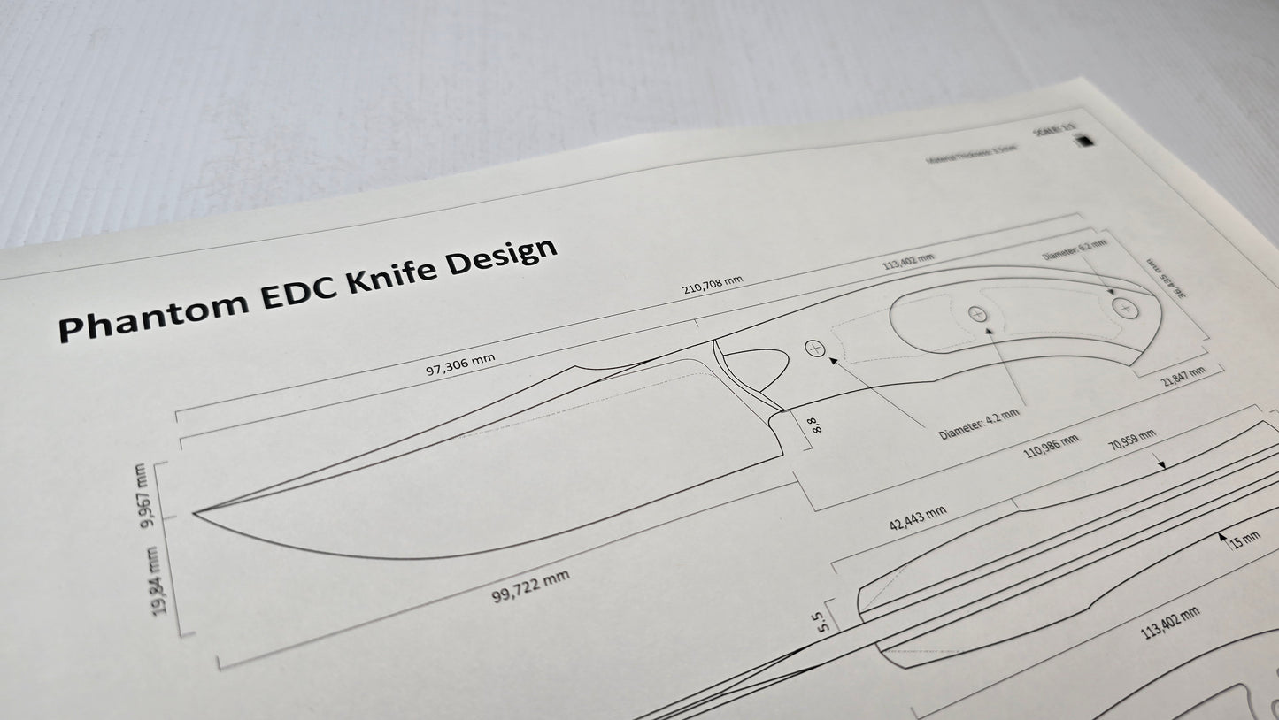 Phantom EDC Knife Design