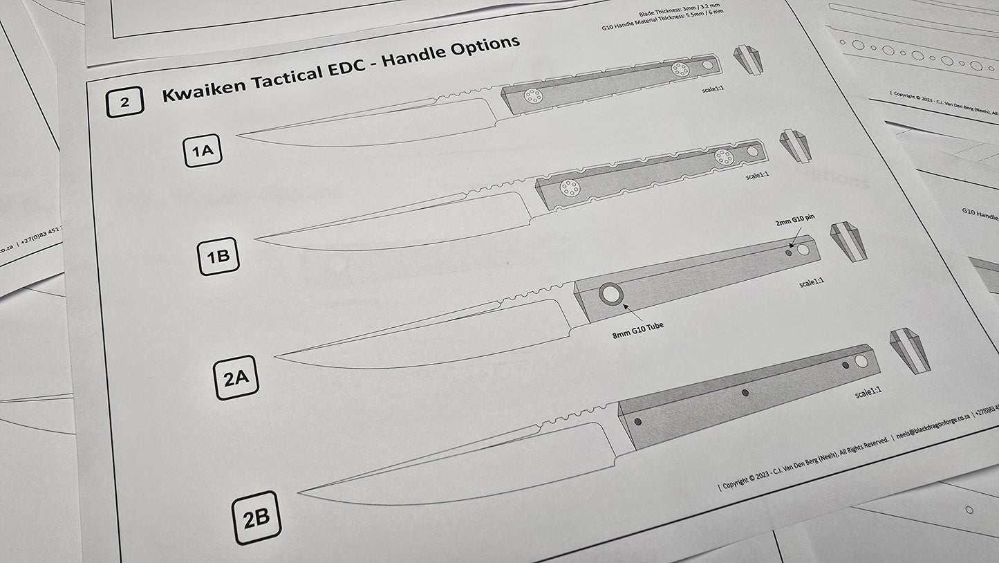 Kwaiken Tactical EDC Templates